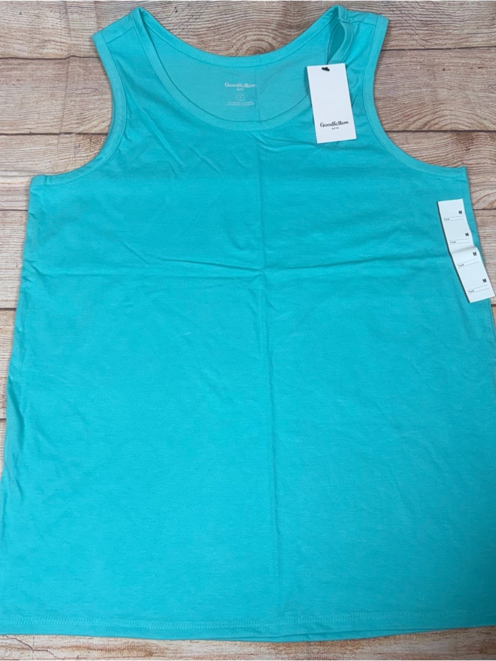 Goodfellow & Co Men's Medium Turquoise Tank Top NWT